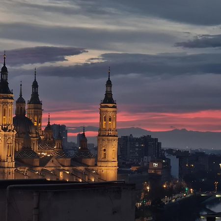 萨拉戈萨El Mirador Del Pilar - Parking Y Vistas A La Basilica公寓 外观 照片
